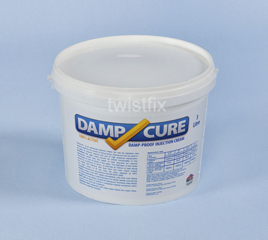 Rising Damp Treatment Twistfix Damp Cure Cream   Rising Damp Treatment Dampcure 3000 (product Player) 